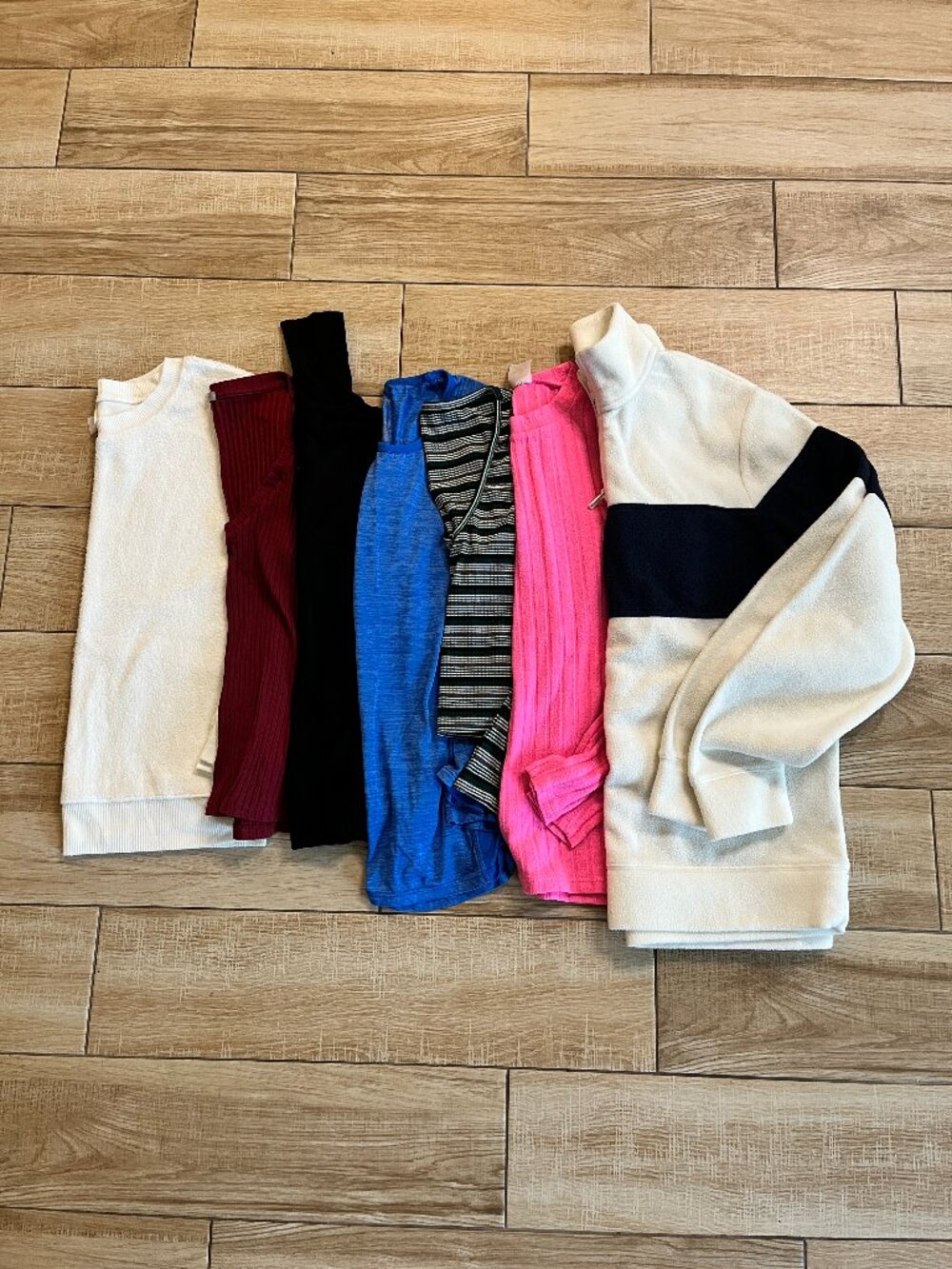 Womens Bundle of 7 Various Long Sleeve Tops - M